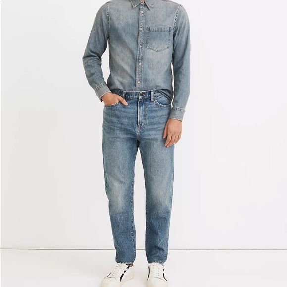 Madewell Vintage Taper Jeans in Marcey Wash Sz W33 L30 - Picture 2 of 3